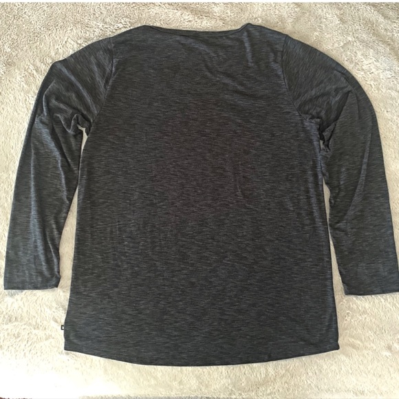 MARIKA Long Sleeve ACTIVEWEAR / ATHLEISURE / WORKOUT Scoopneck TOP “Arielle” XL - Picture 3 of 8